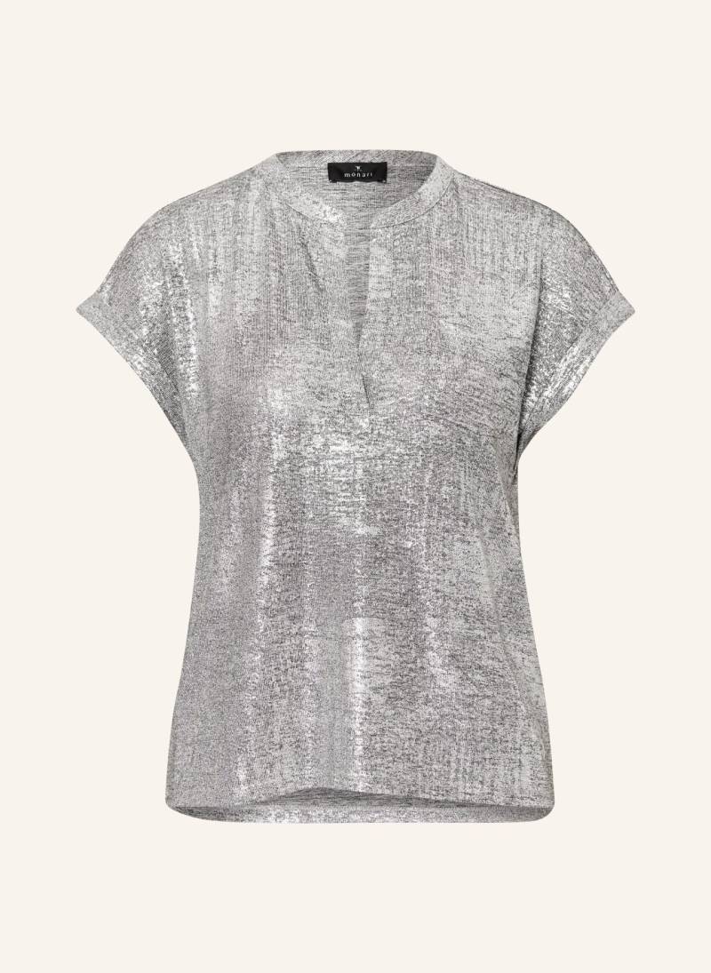 Monari T-Shirt silber von monari