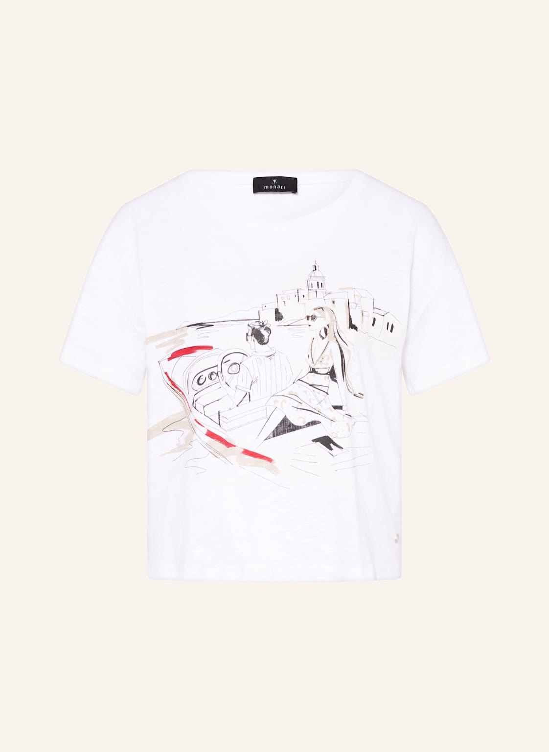 Monari T-Shirt weiss Monari T-Shirt weiss von monari