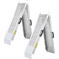 Auffahrrampe 2er-Set 400kg klappbar von monzana®