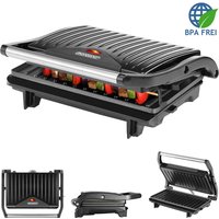 Kontaktgrill Schwarz 750W von monzana®