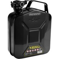 Metallkanister Schwarz 5 Liter von monzana®