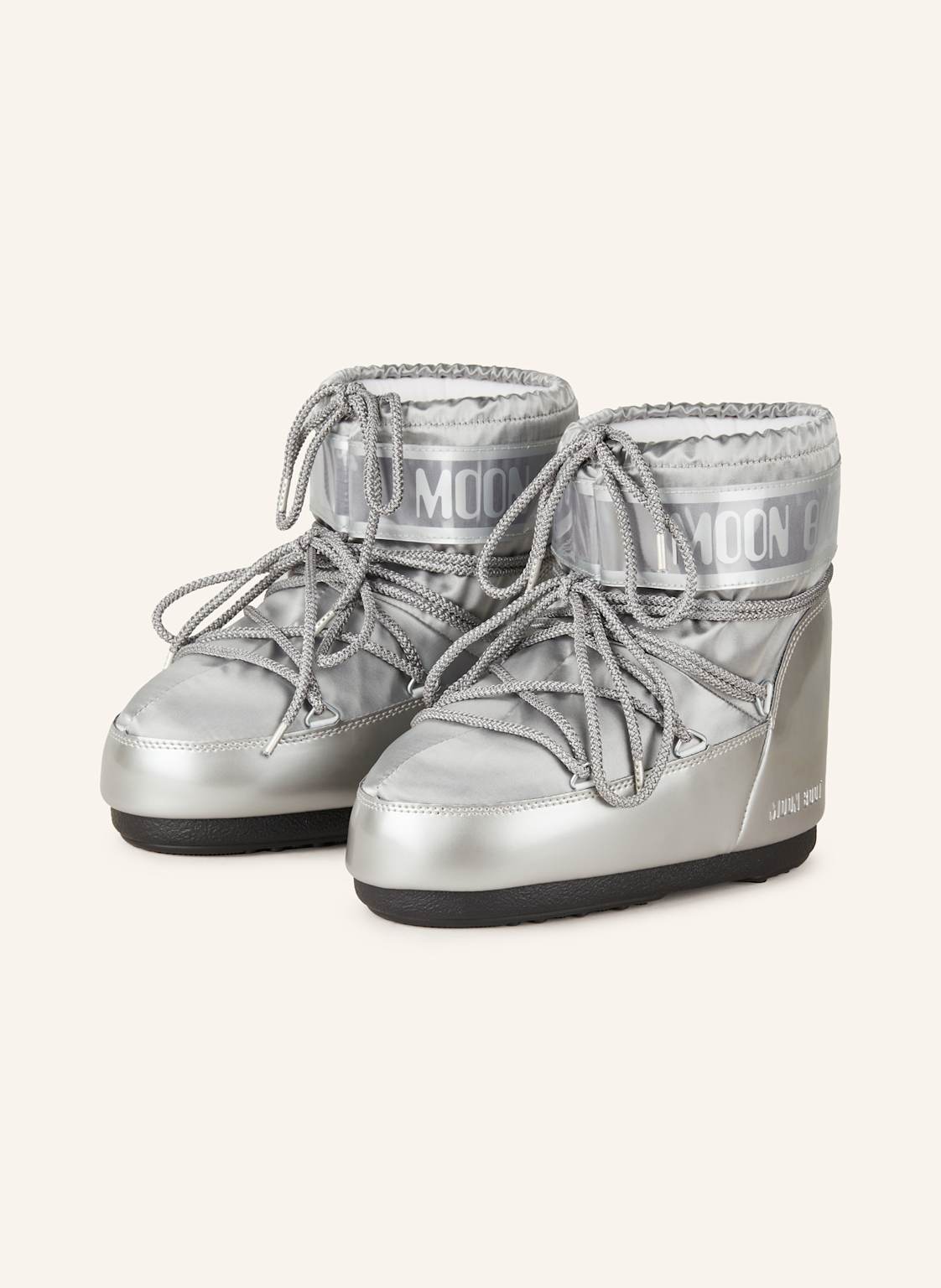 Moon Boot Moon Boots Icon Low Glance silber Moon Boot Moon Boots Icon Low Glance silber von moon boot