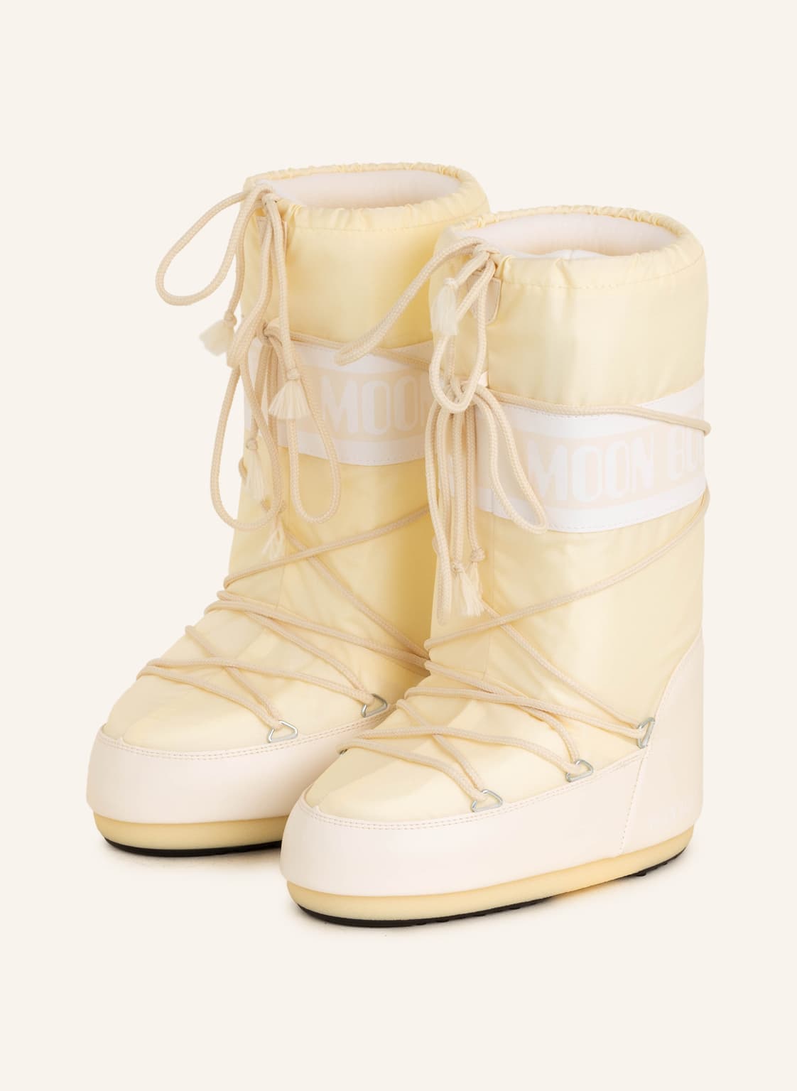 Moon Boot Moon Boots Icon Nylon beige von moon boot