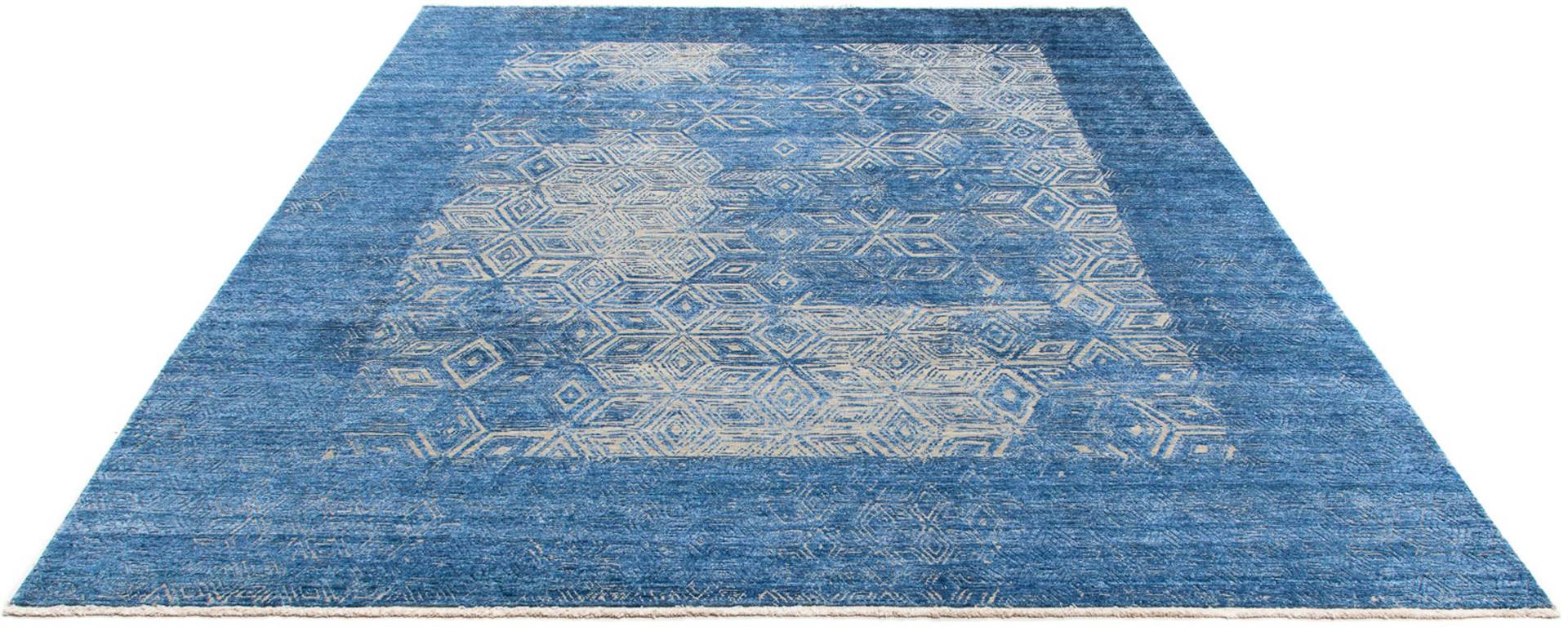 morgenland Designteppich »Designer - 307 x 248 cm - blau«, rechteckig von morgenland