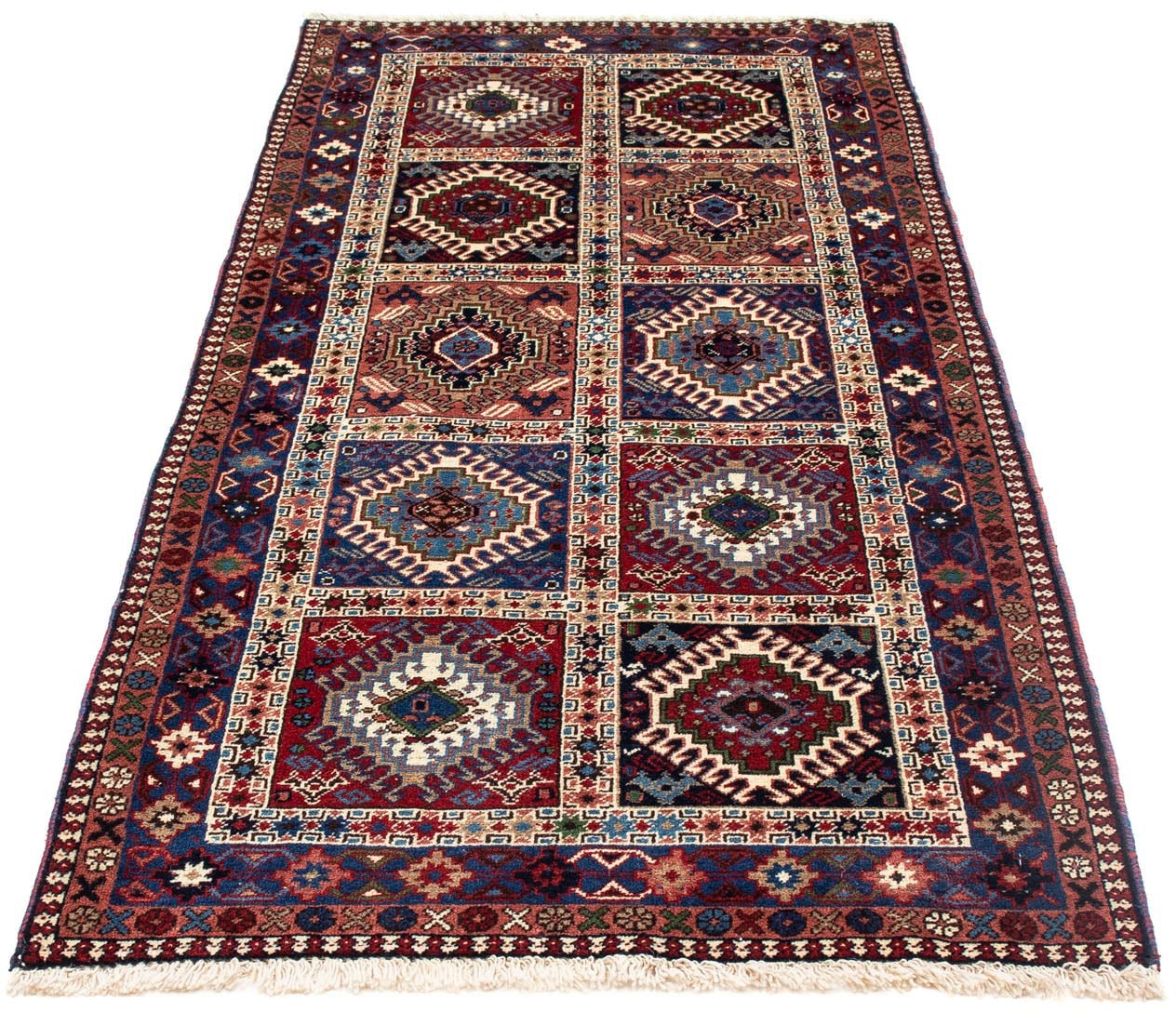 morgenland Hochflor-Läufer »Yalameh Medaillon Marrone 202 x 83 cm«, rechteckig von morgenland