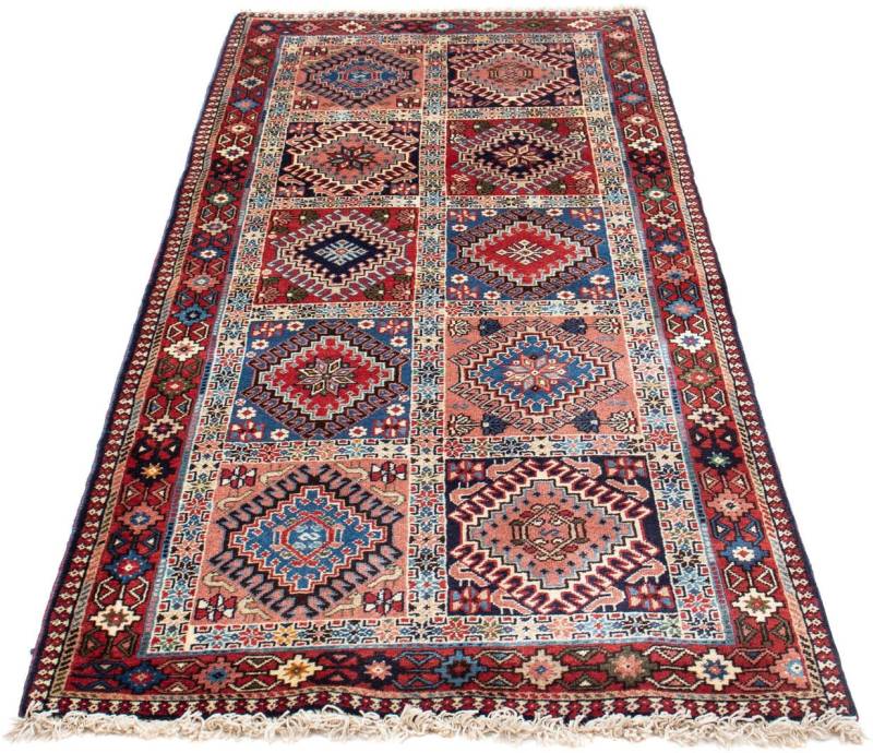 morgenland Hochflor-Läufer »Yalameh Medaillon Rosso scuro 197 x 80 cm«, rechteckig von morgenland