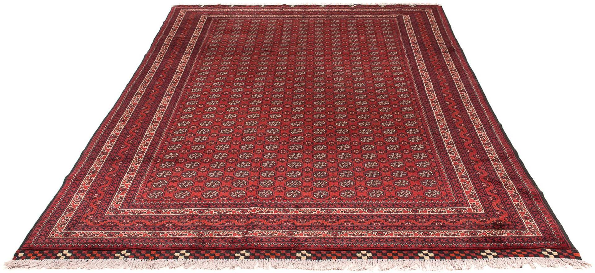 morgenland Orientteppich »Afghan - Buchara - 303 x 194 cm - rot«, rechteckig von morgenland