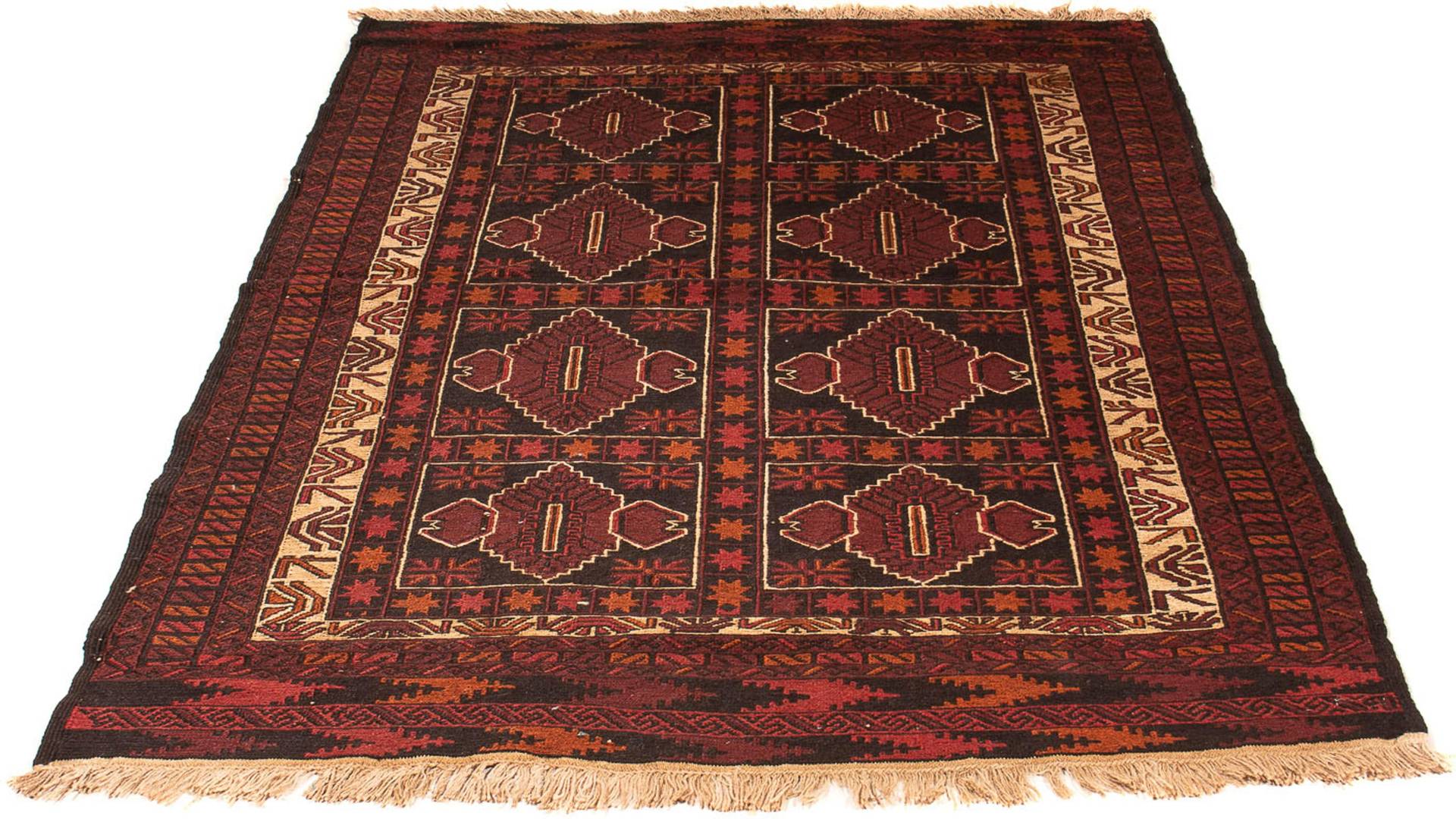 morgenland Orientteppich »Belutsch - 190 x 130 cm - braun«, rechteckig von morgenland
