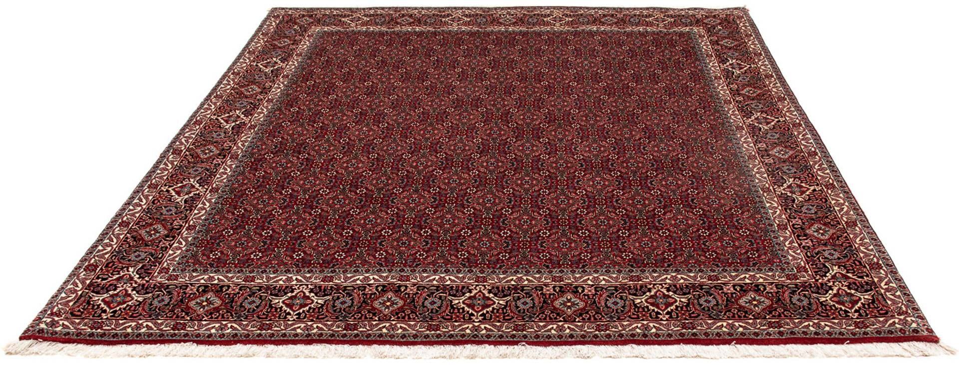 morgenland Orientteppich »Perser - Bidjar quadratisch - 212 x 206 cm - dunkelrot«, quadratisch von morgenland