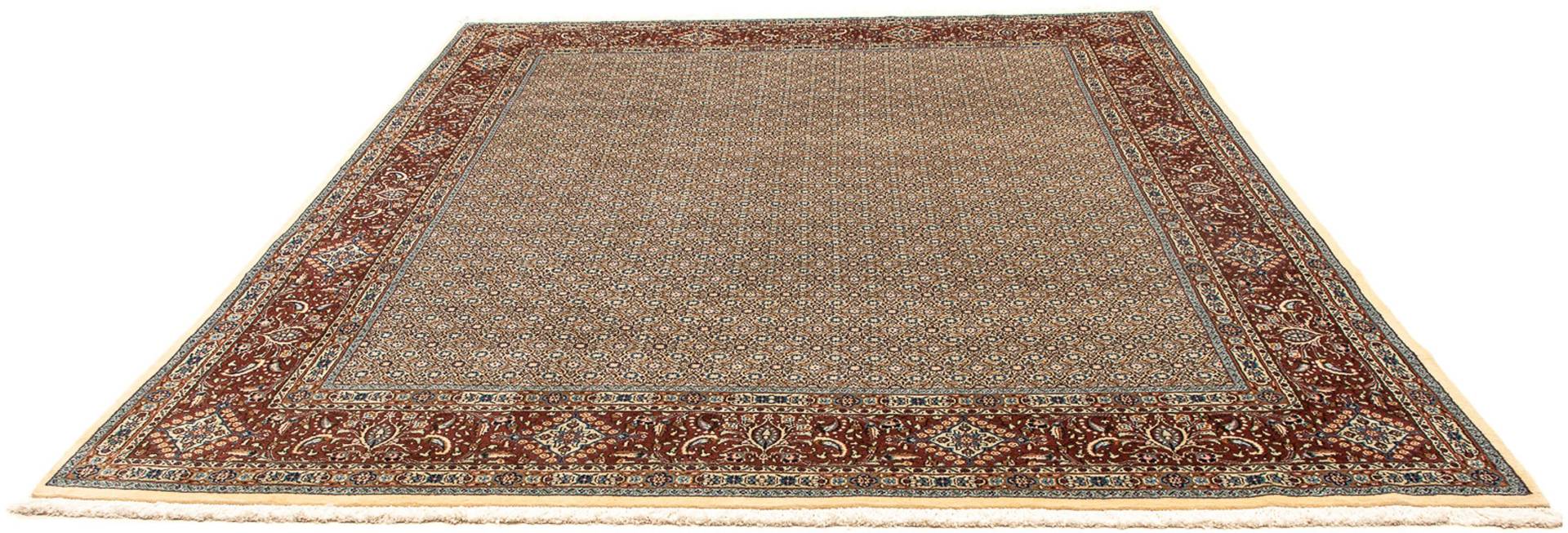 morgenland Orientteppich »Perser - Classic - 298 x 248 cm - beige«, rechteckig, 10 mm Höhe, Wohnzimmer, Handgeknüpft, Einzelstück mit Zertifikat von morgenland