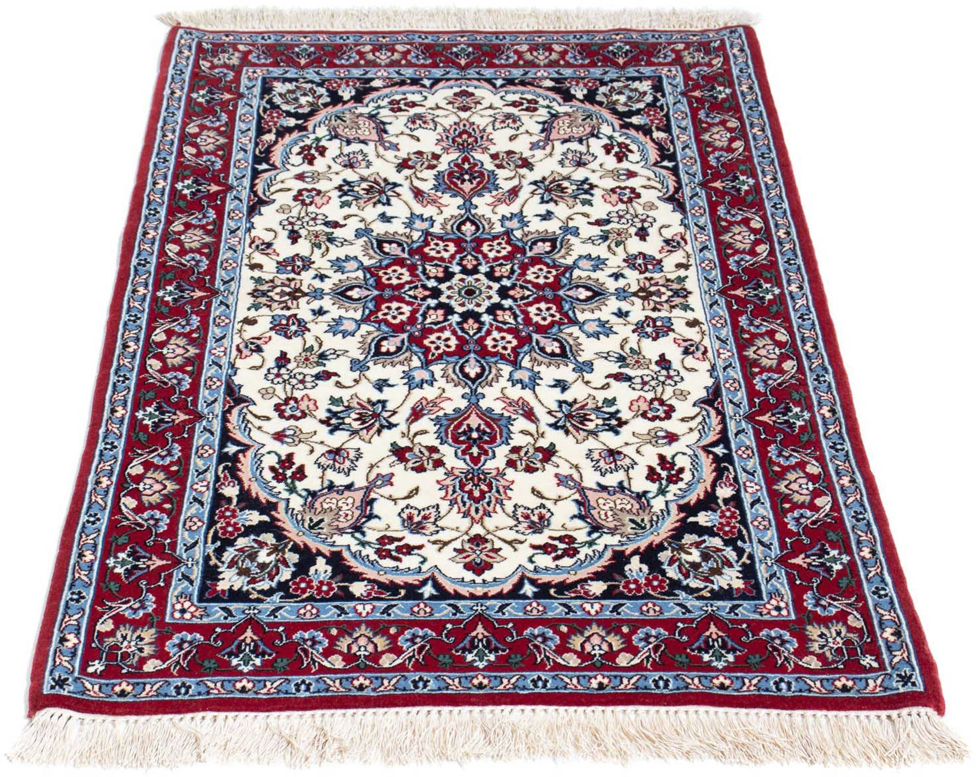 morgenland Orientteppich »Perser - Isfahan - Premium - 108 x 71 cm - beige«, rechteckig von morgenland