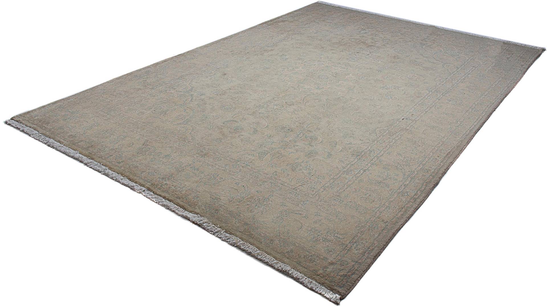 morgenland Orientteppich »Perser - Nain - 300 x 198 cm - dunkelgrau«, rechteckig von morgenland