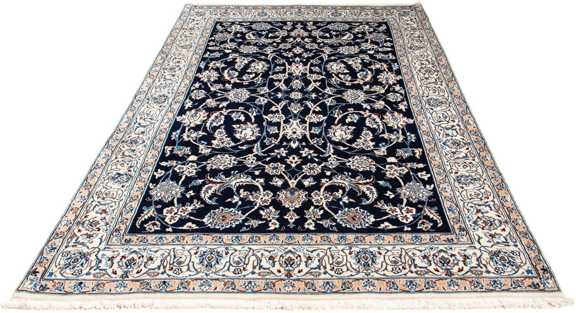 morgenland Orientteppich »Perser - Nain - Royal - 231 x 155 cm - dunkelblau«, rechteckig von morgenland