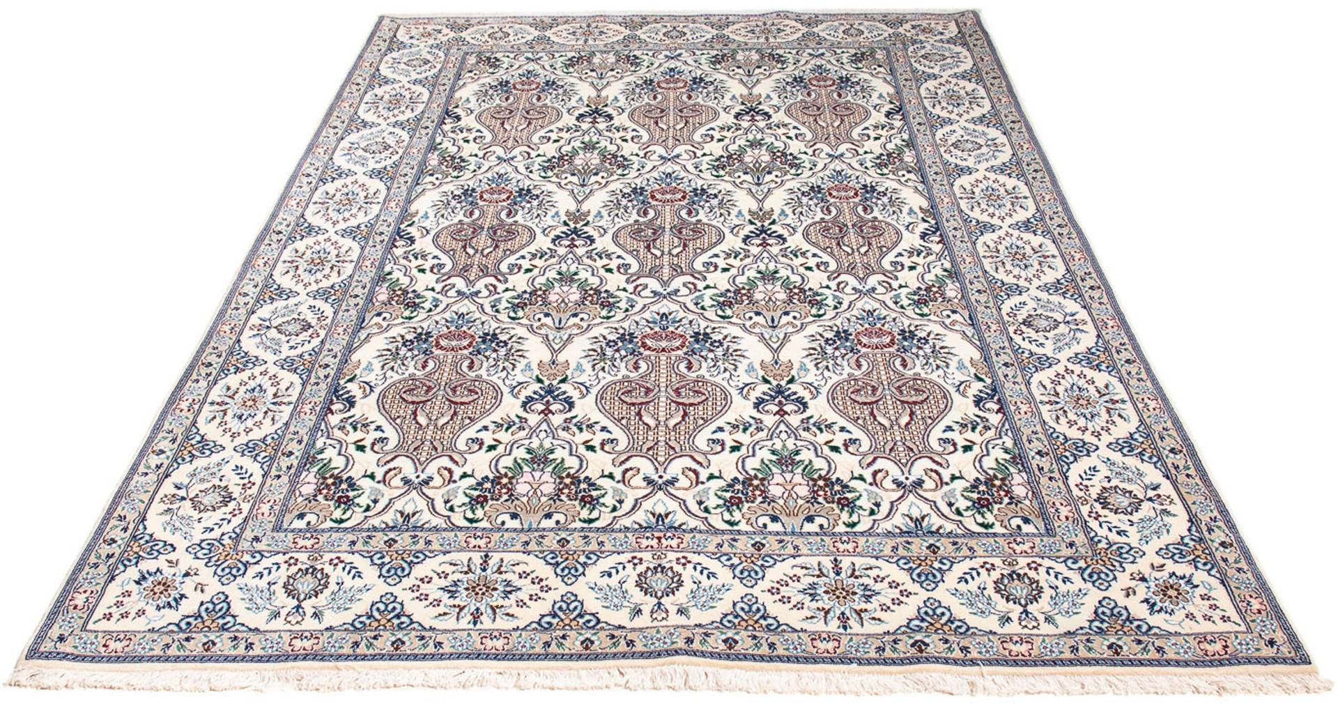 morgenland Orientteppich »Perser - Nain - Royal - 236 x 153 cm - beige«, rechteckig von morgenland