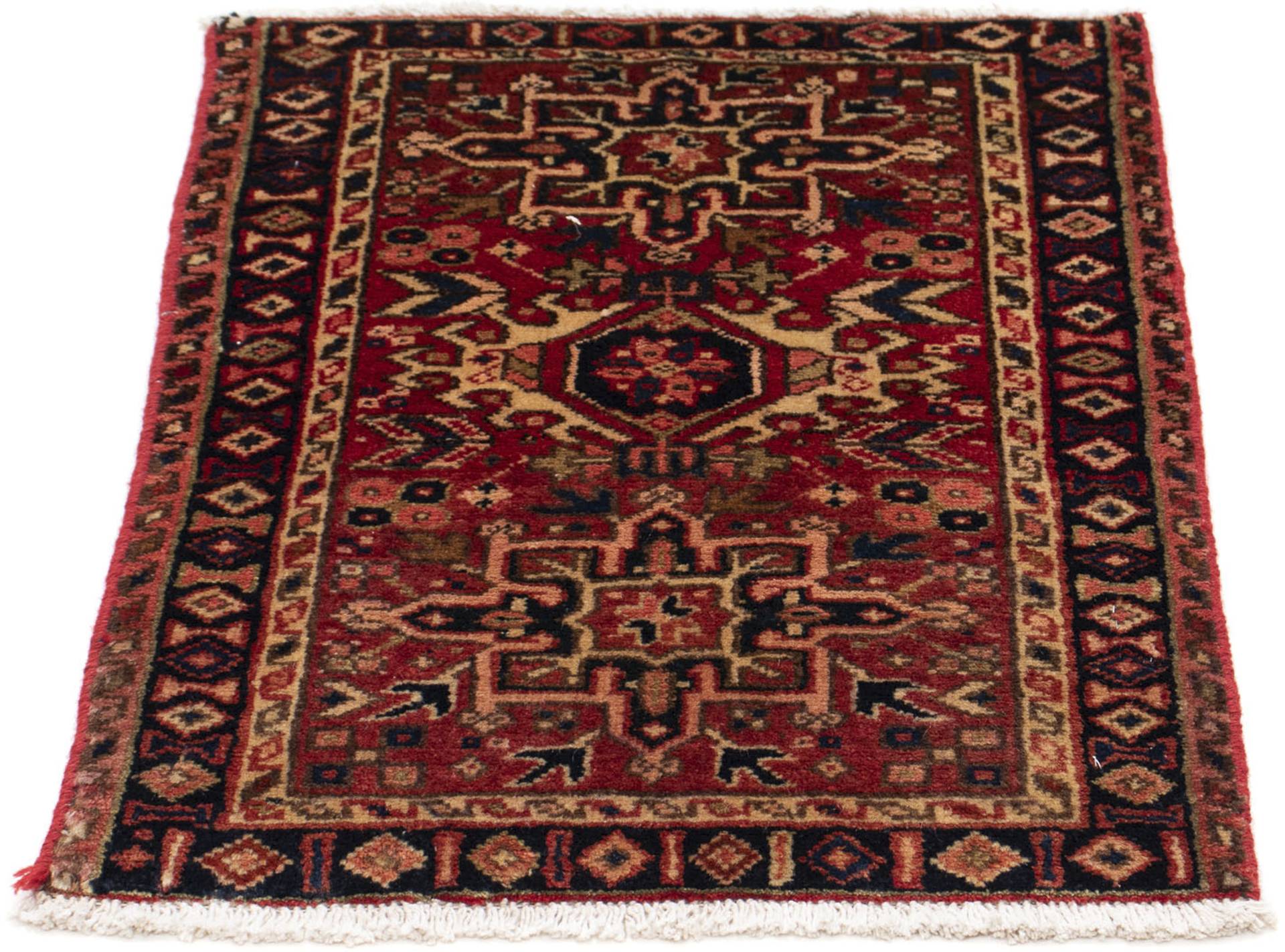 morgenland Orientteppich »Perser - Nomadic - 78 x 60 cm - dunkelrot«, rechteckig von morgenland