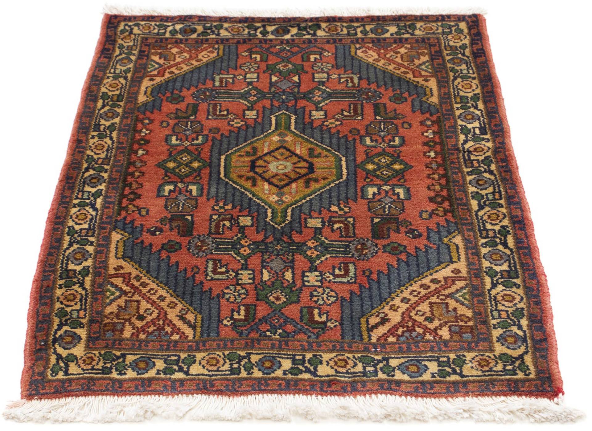 morgenland Orientteppich »Perser - Nomadic - 87 x 62 cm - hellrot«, rechteckig von morgenland