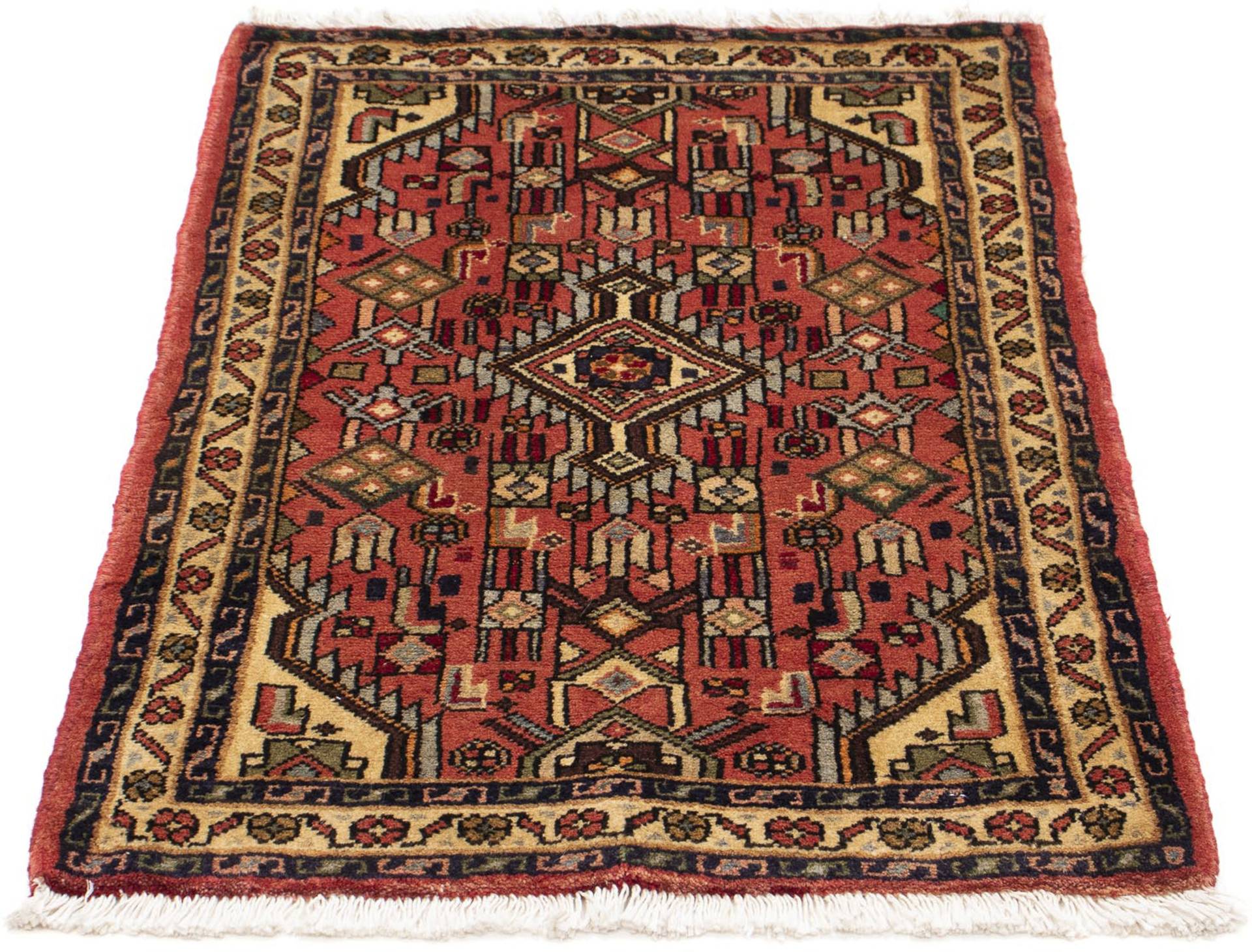 morgenland Orientteppich »Perser - Nomadic - 90 x 61 cm - hellrot«, rechteckig von morgenland