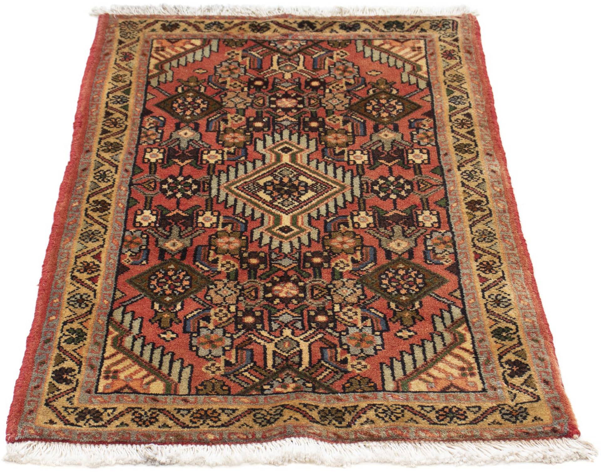 morgenland Orientteppich »Perser - Nomadic - 94 x 60 cm - hellrot«, rechteckig von morgenland