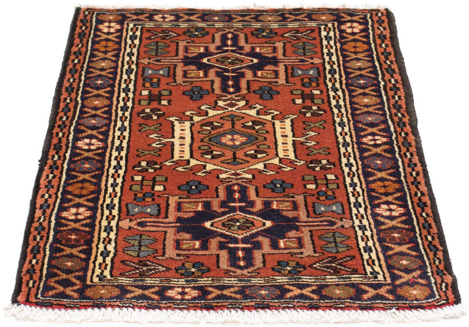 morgenland Orientteppich »Perser - Nomadic - 95 x 70 cm - hellrot«, rechteckig von morgenland