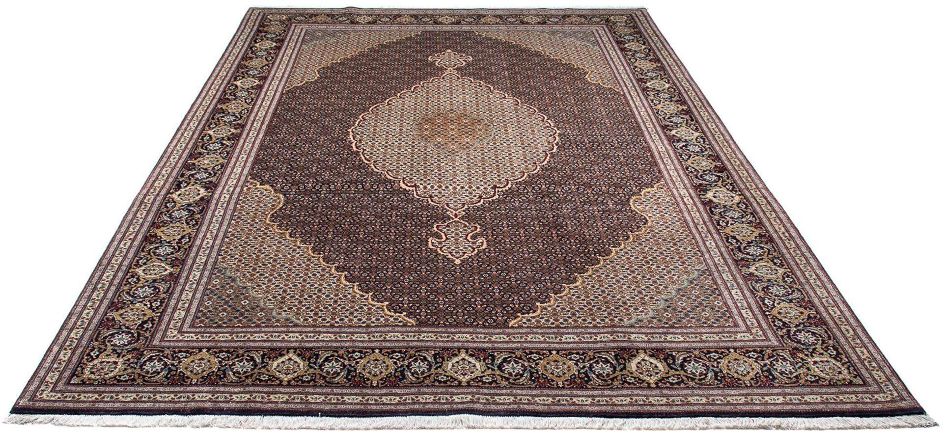 morgenland Orientteppich »Perser - Täbriz - 300 x 195 cm - braun«, rechteckig von morgenland