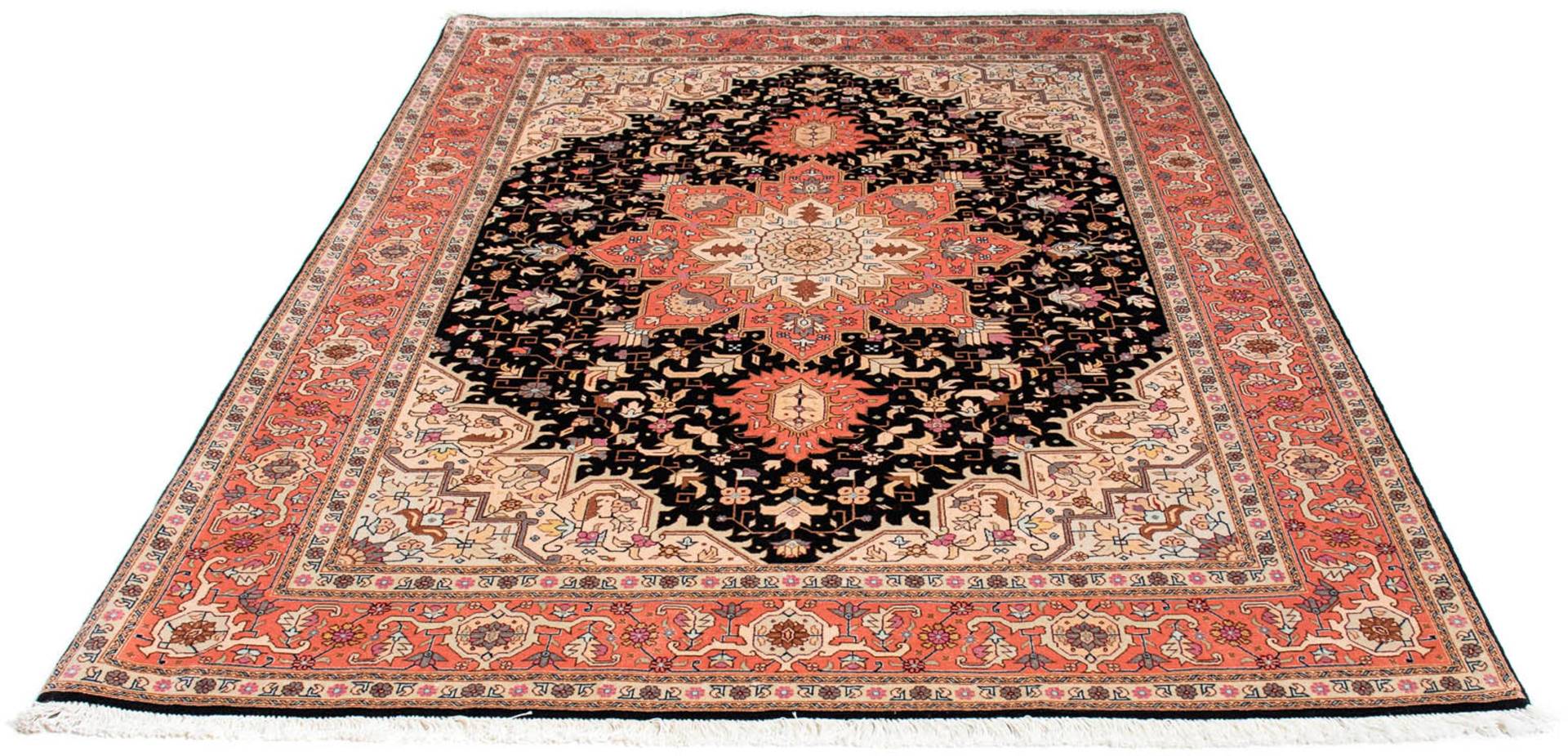 morgenland Orientteppich »Perser - Täbriz - Royal - 207 x 152 cm - hellrot«, rechteckig von morgenland