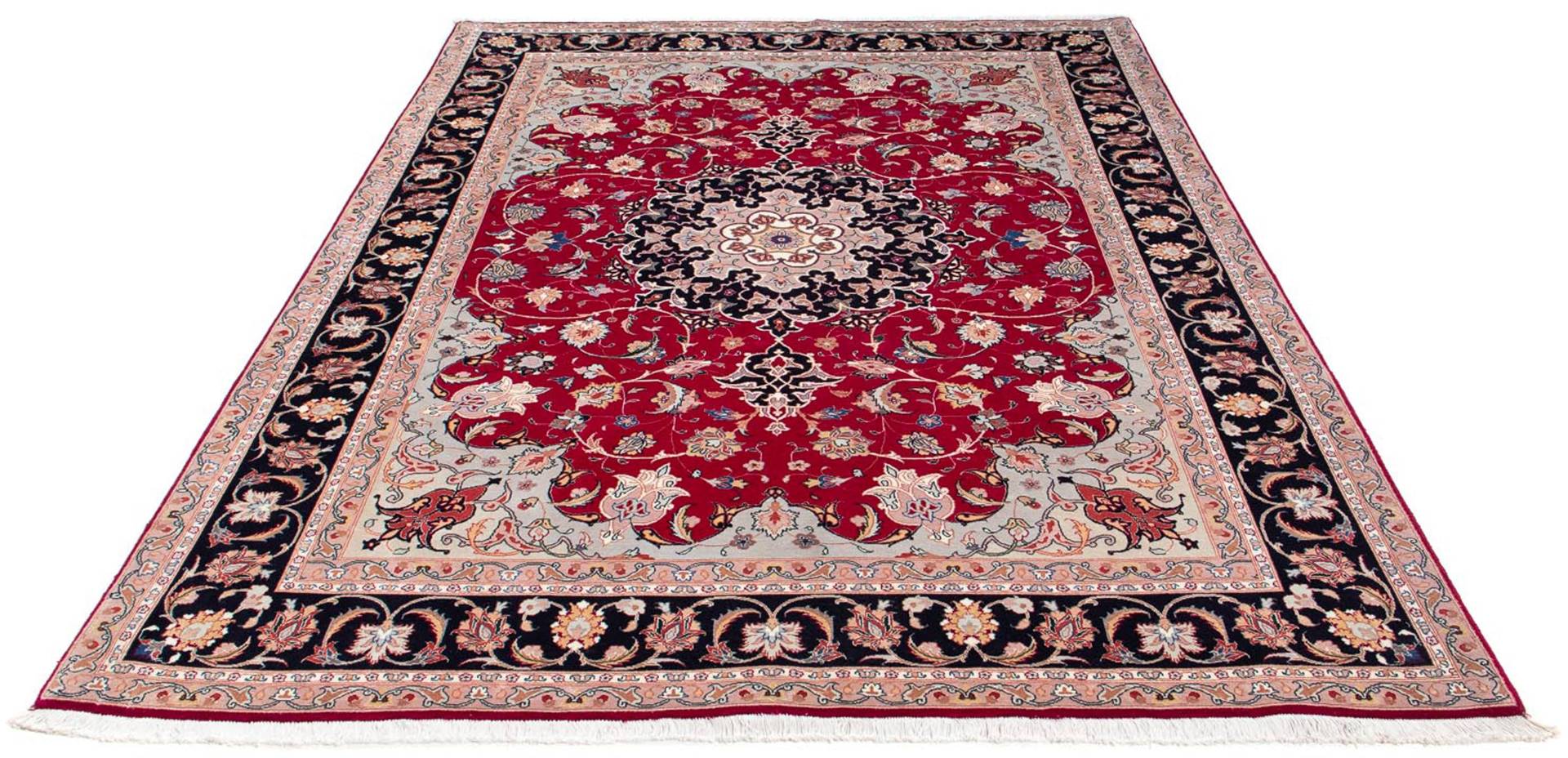 morgenland Orientteppich »Perser - Täbriz - Royal - 240 x 175 cm - rot«, rechteckig von morgenland