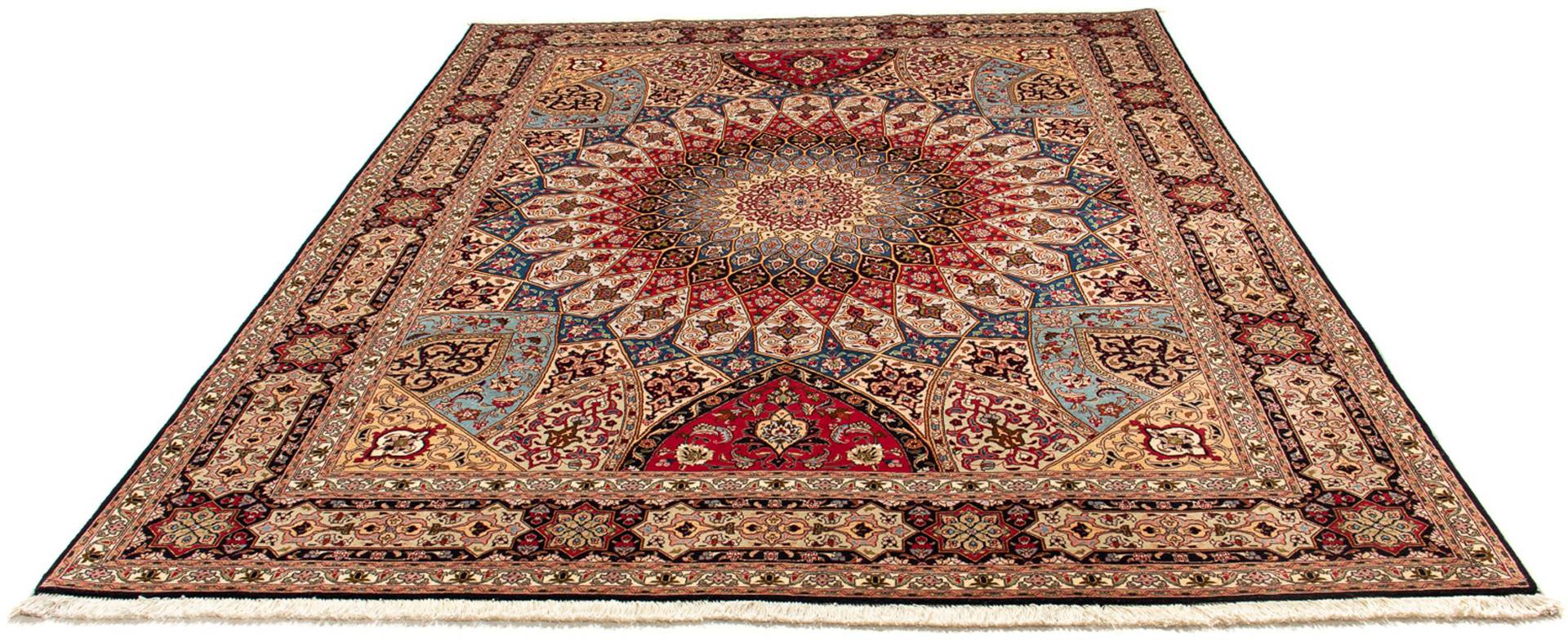 morgenland Orientteppich »Perser - Täbriz - Royal - 255 x 206 cm - hellbraun«, rechteckig von morgenland