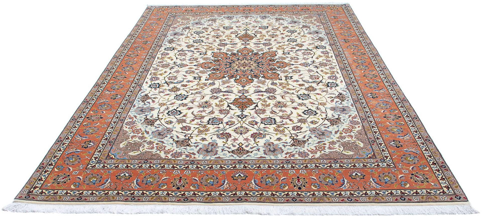 morgenland Orientteppich »Perser - Täbriz - Royal - 298 x 200 cm - beige«, rechteckig von morgenland