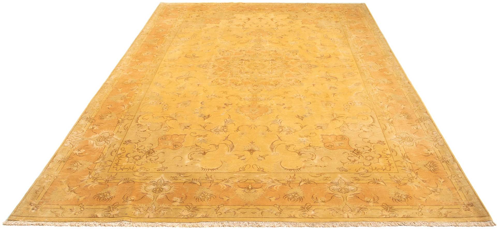 morgenland Orientteppich »Perser - Täbriz - Royal - 302 x 198 cm - gold«, rechteckig von morgenland