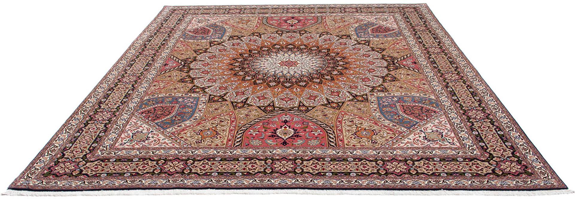 morgenland Orientteppich »Perser - Täbriz - Royal - 302 x 254 cm - mehrfarbig«, rechteckig von morgenland