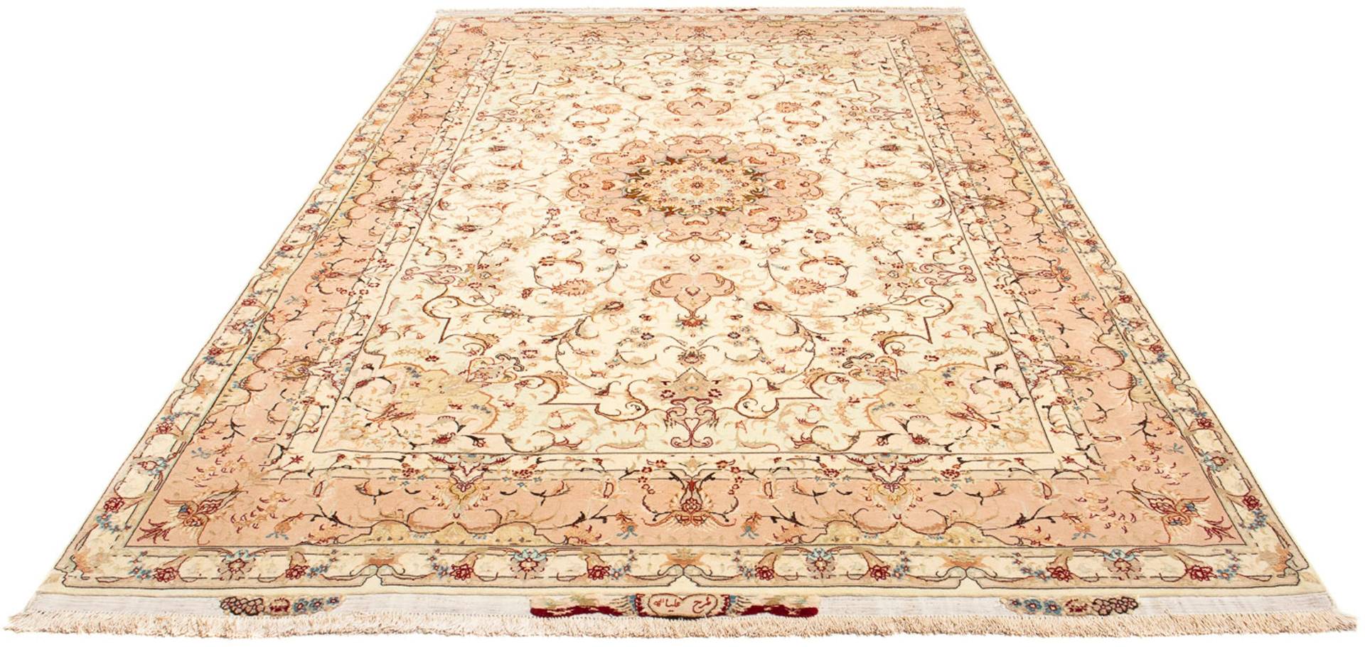 morgenland Orientteppich »Perser - Täbriz - Royal - 310 x 200 cm - beige«, rechteckig von morgenland