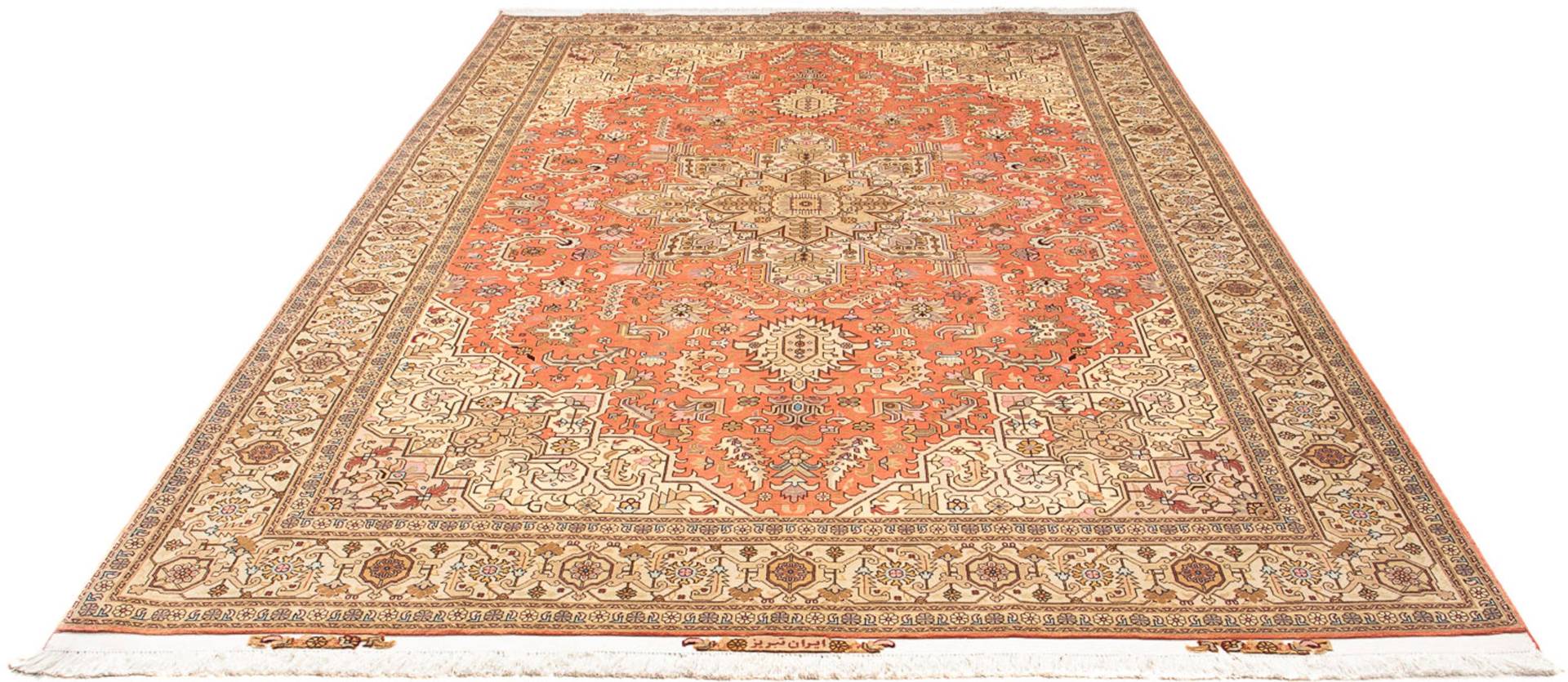 morgenland Orientteppich »Perser - Täbriz - Royal - 312 x 202 cm - hellrot«, rechteckig von morgenland