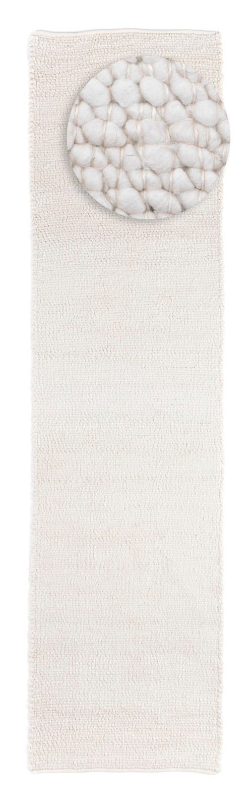 morgenland Wollteppich »Toska - weiss«, rechteckig, 13 mm Höhe von morgenland