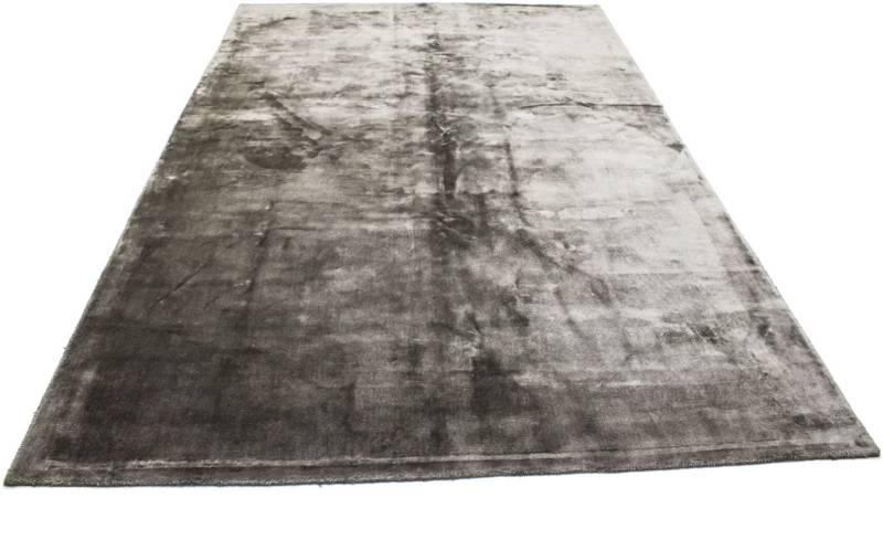 morgenland Teppich »Loribaft Teppich handgetuftet grau«, rechteckig von morgenland
