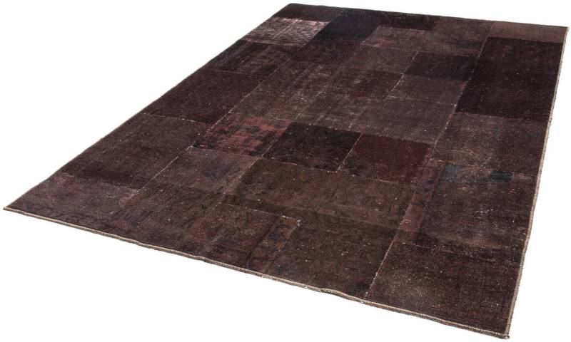 morgenland Teppich »Patchwork - 233 x 195 cm - dunkelbraun«, rechteckig von morgenland