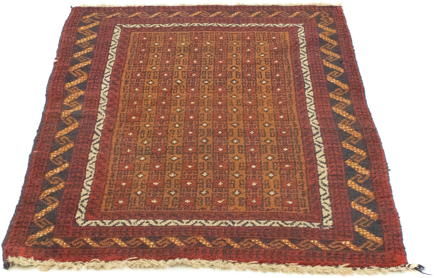 morgenland Wollteppich »Belutsch Teppich handgeknüpft braun«, rechteckig, handgeknüpft von morgenland