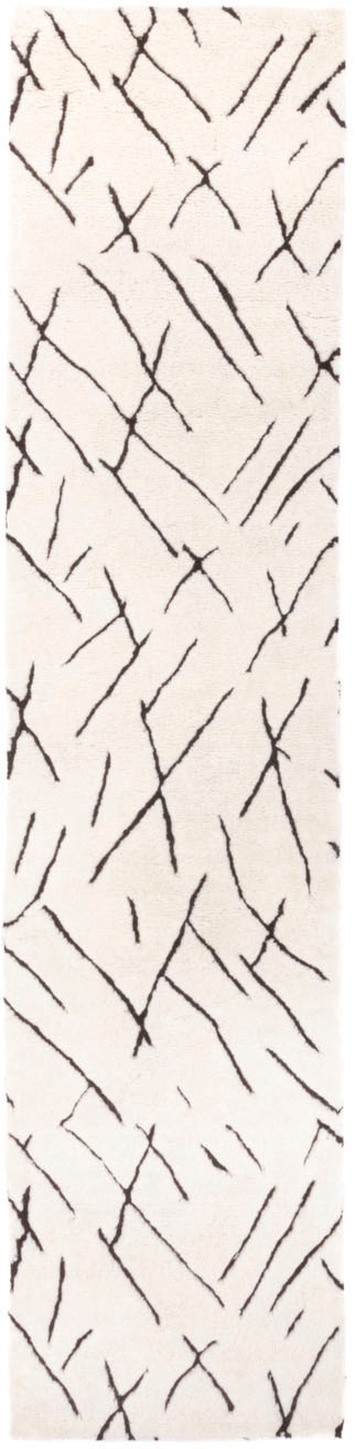 morgenland Wollteppich »Berber Teppich - Sara - rechteckig«, rechteckig, 25 mm Höhe, handgeknüpft von morgenland