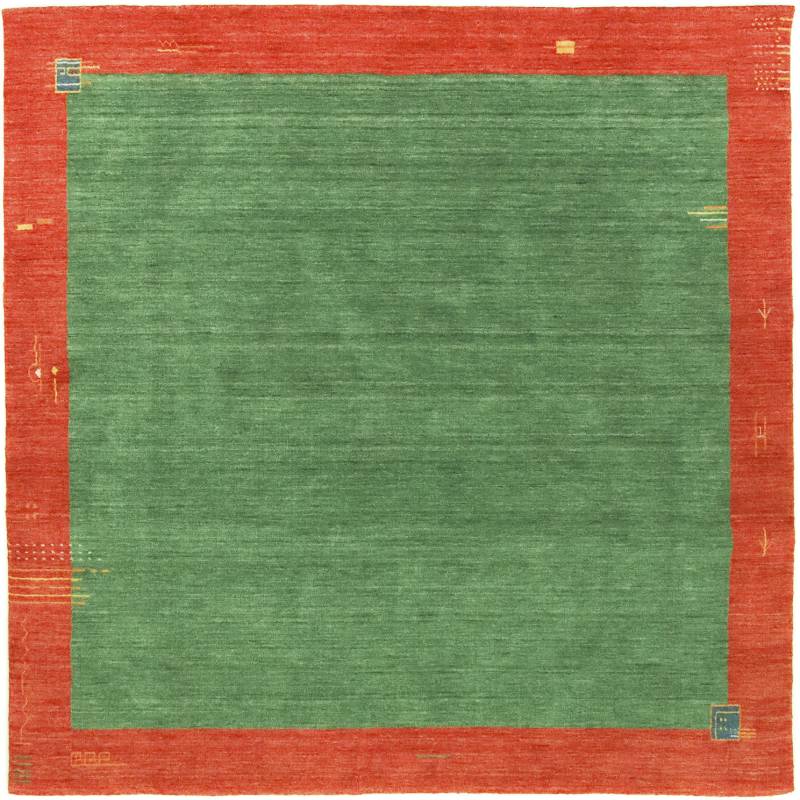 morgenland Wollteppich »GABBEH BAROSSA«, rechteckig, 18 mm Höhe, reine Schurwolle Bordüre, Wohnzimmer von morgenland