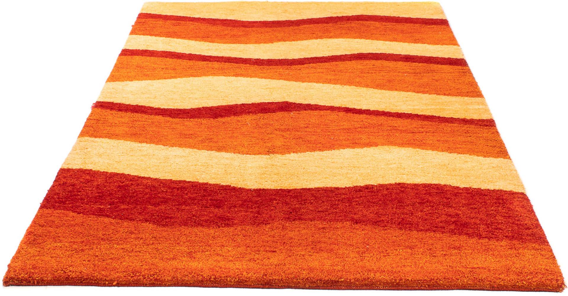 morgenland Wollteppich »Gabbeh - Indus - 197 x 138 cm - mehrfarbig«, rechteckig von morgenland