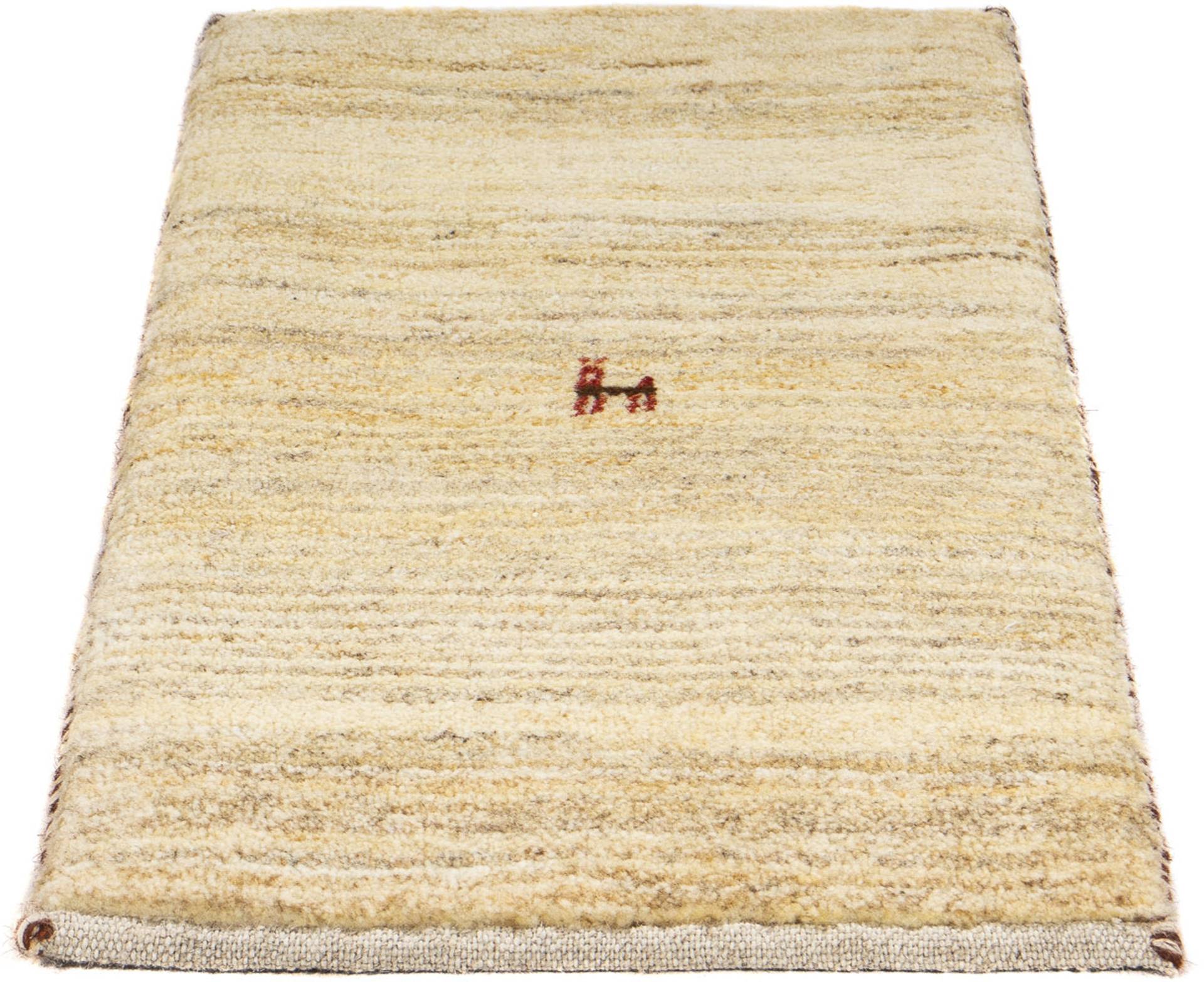 morgenland Wollteppich »Gabbeh - Loribaft Perser - 60 x 40 cm - beige«, rechteckig von morgenland