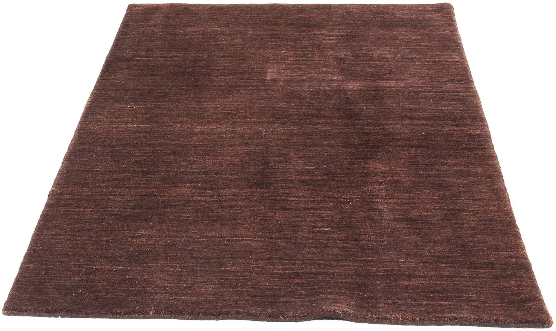 morgenland Wollteppich »Gabbeh - Loribaft Softy - 152 x 103 cm - dunkelbraun«, rechteckig von morgenland