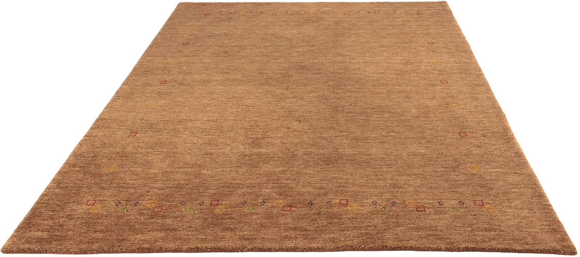 morgenland Wollteppich »Gabbeh - Loribaft Softy - 240 x 171 cm - braun«, rechteckig von morgenland