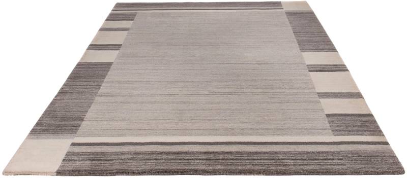 morgenland Wollteppich »Gabbeh - Loribaft Softy - 240 x 185 cm - grau«, rechteckig von morgenland