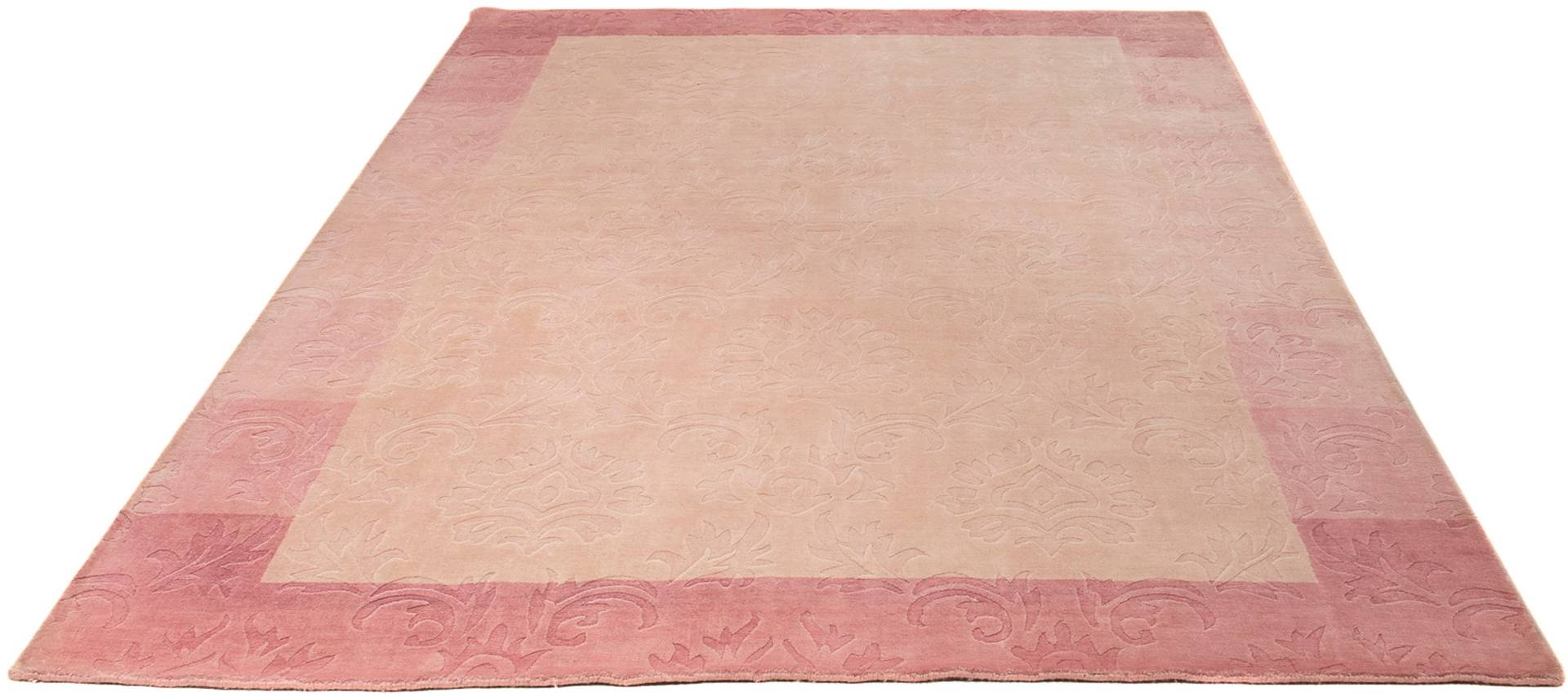 morgenland Wollteppich »Gabbeh - Loribaft Softy - 242 x 173 cm - rosa«, rechteckig von morgenland