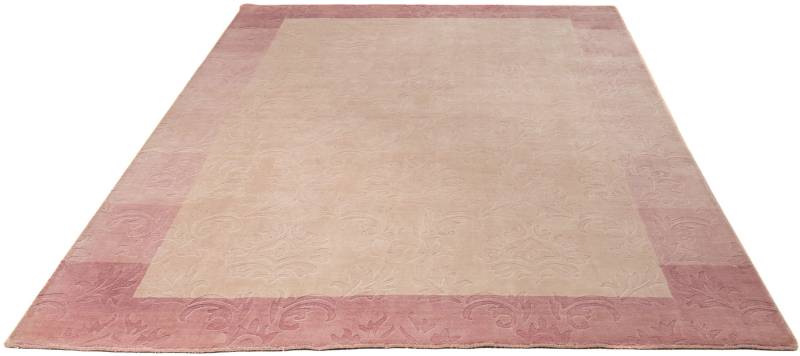 morgenland Wollteppich »Gabbeh - Loribaft Softy - 242 x 173 cm - rosa«, rechteckig von morgenland