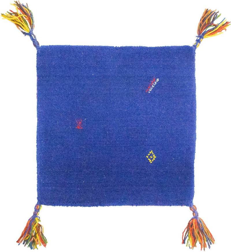 morgenland Wollteppich »Gabbeh Teppich Agra«, quadratisch, 14 mm Höhe, Kurzflor von morgenland