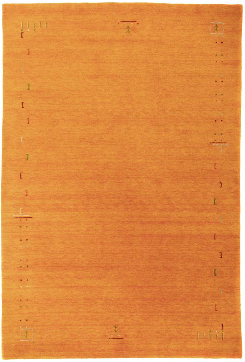morgenland Wollteppich »Gabbeh Teppich - Indus - Fenth - rechteckig«, rechteckig, 18 mm Höhe, handgeknüpft von morgenland