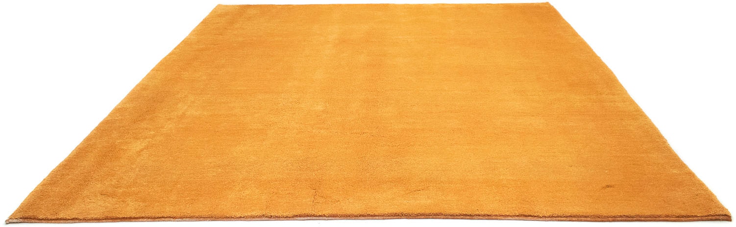 morgenland Wollteppich »Gabbeh Teppich handgeknüpft gold«, rechteckig von morgenland