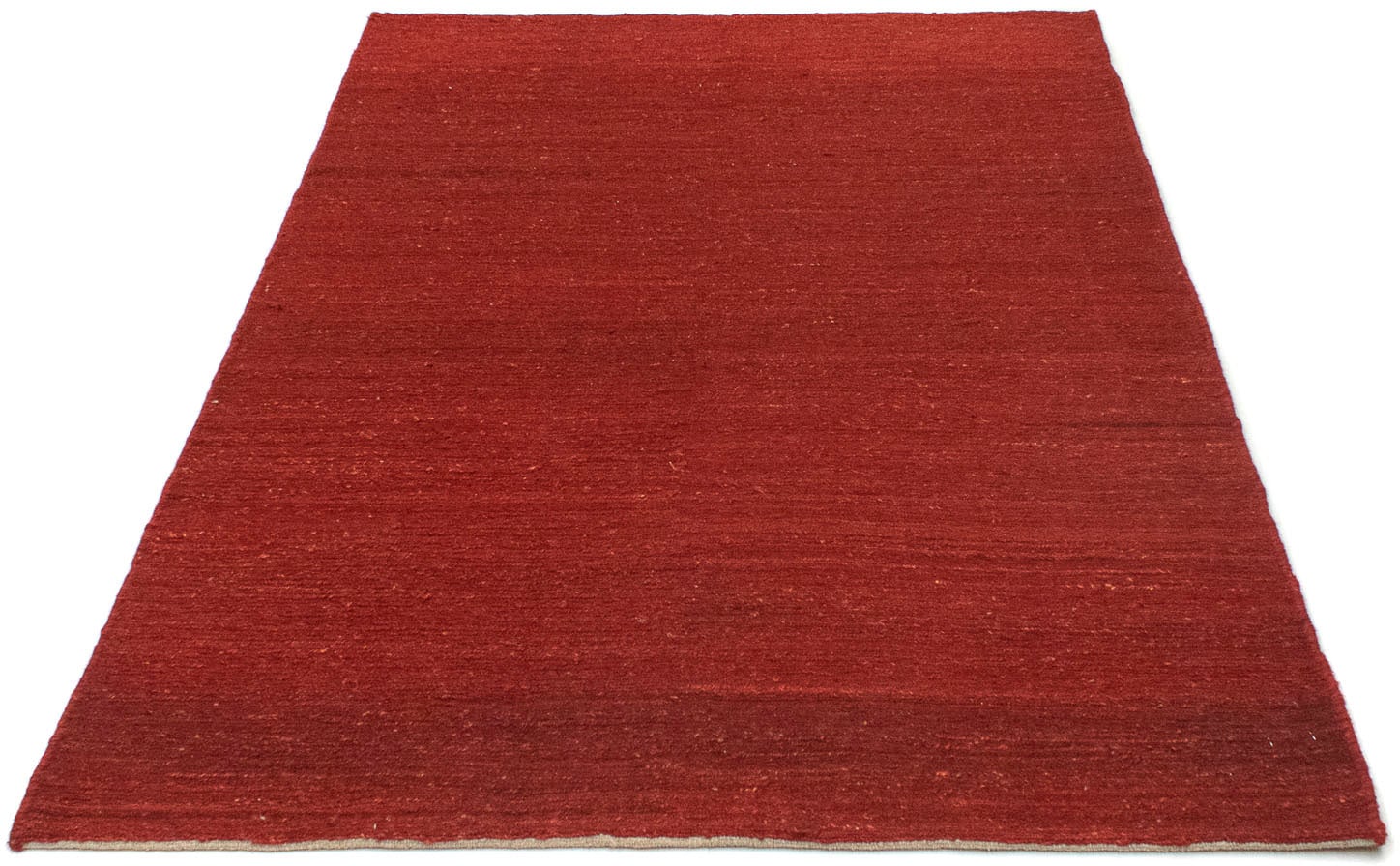 morgenland Wollteppich »Gabbeh Teppich handgeknüpft rot«, rechteckig, handgeknüpft von morgenland