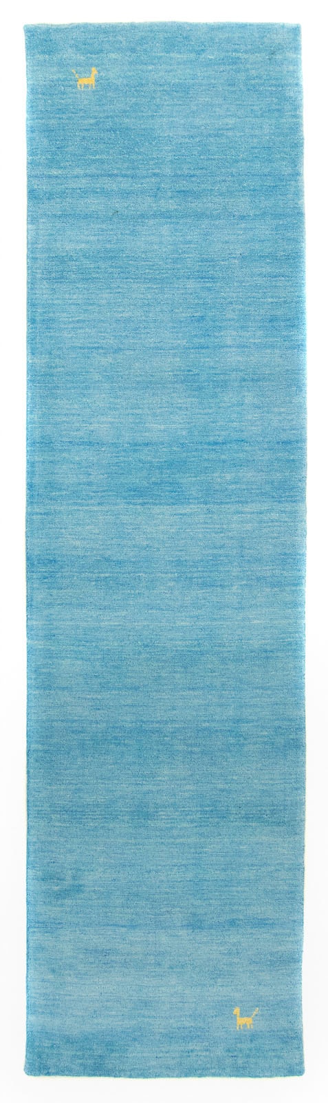 morgenland Wollteppich »Gabbeh Teppich handgewebt blau«, rechteckig von morgenland